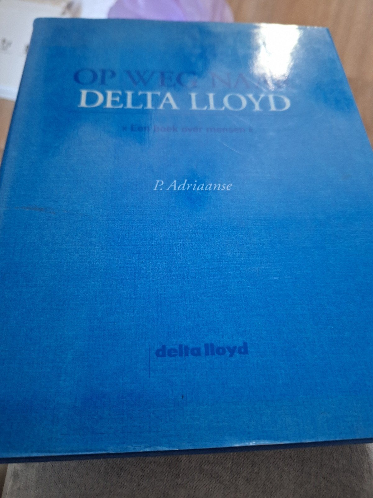 Op Weg Naar Delta Lloyd - P. Adriaanse, Ophalen of Verzenden, Gelezen, P. Adriaanse, Nederland