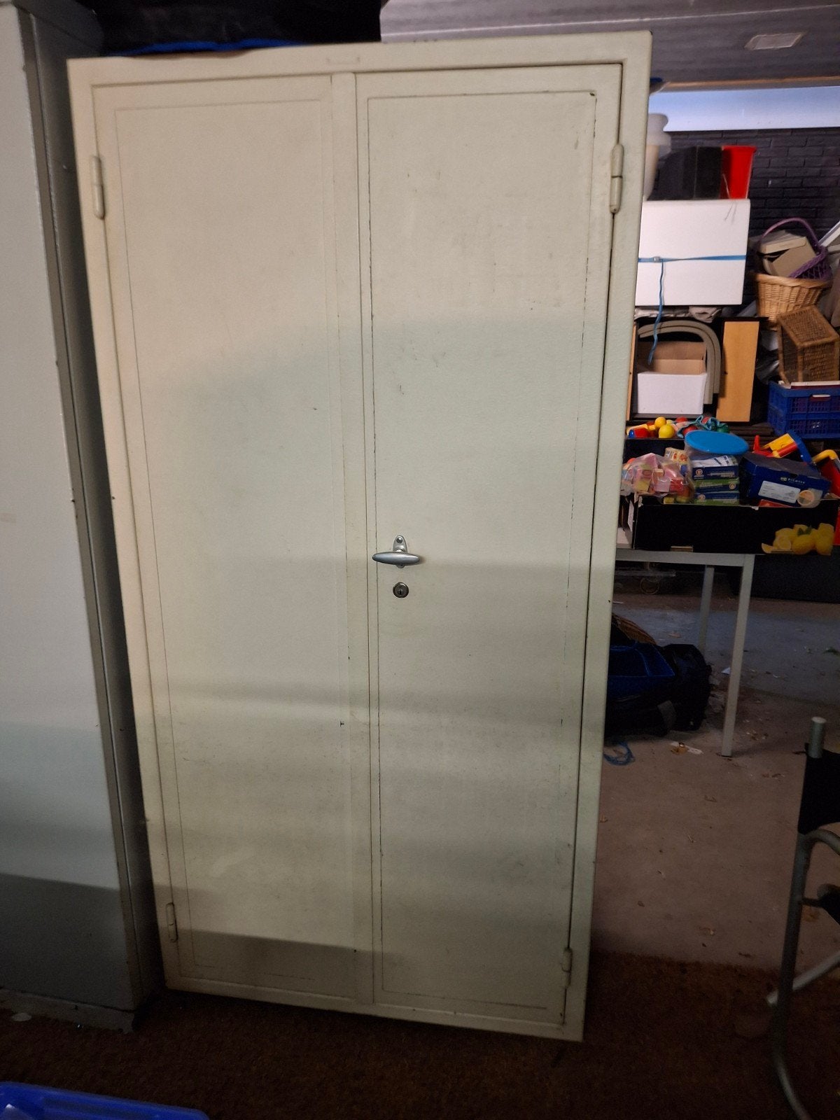 Metalen archiefkast met legplanken, Ophalen, 50 tot 100 cm, Metaal, 25 tot 50 cm