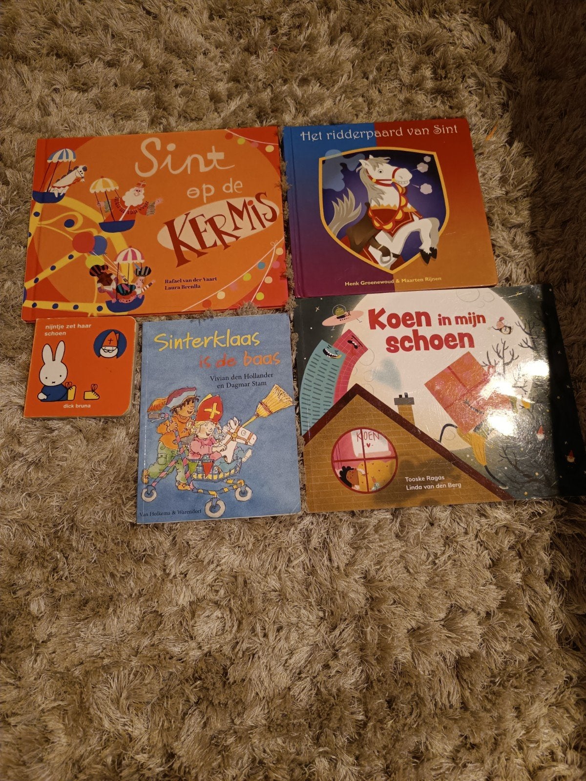 Sinterklaas boekenpakket: 5 leuke kinderboeken, Ophalen of Verzenden