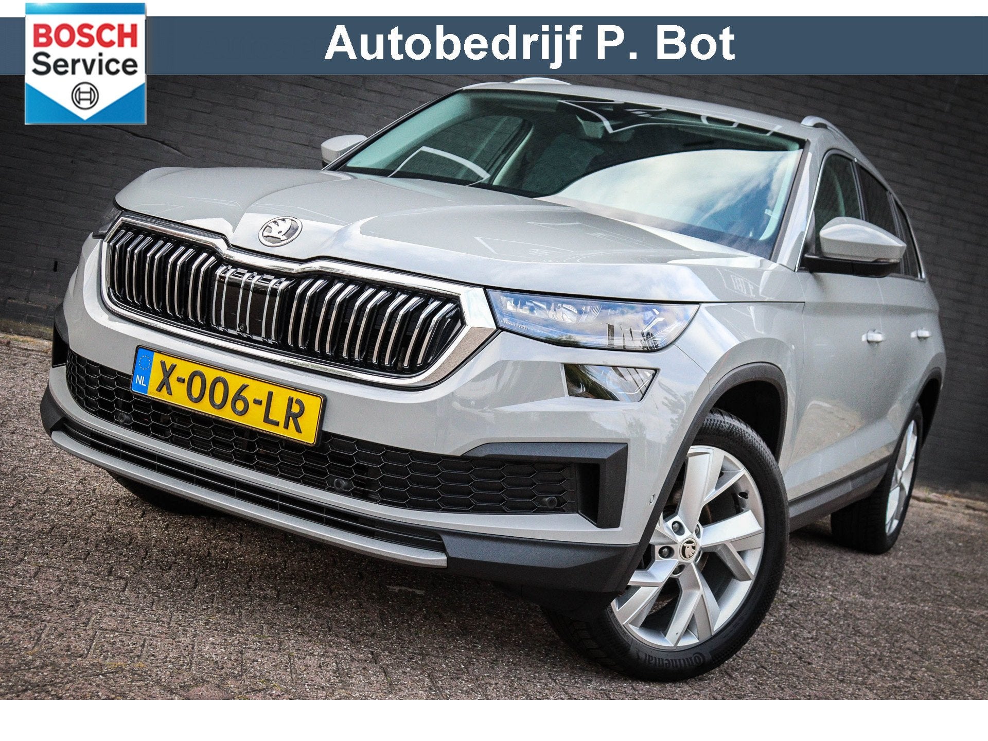 Skoda Kodiaq 1.5 TSI Business Edition Plus Trekhaak/Navi, Automatische klimaatregeling, 4 cilinders, 150 pk, Leder en Stof