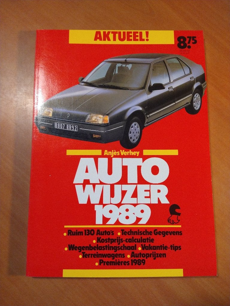Autowijzer 1989. Verhey, Anjes, Boeken, Auto's | Boeken, Ophalen of Verzenden, Zo goed als nieuw, Overige merken