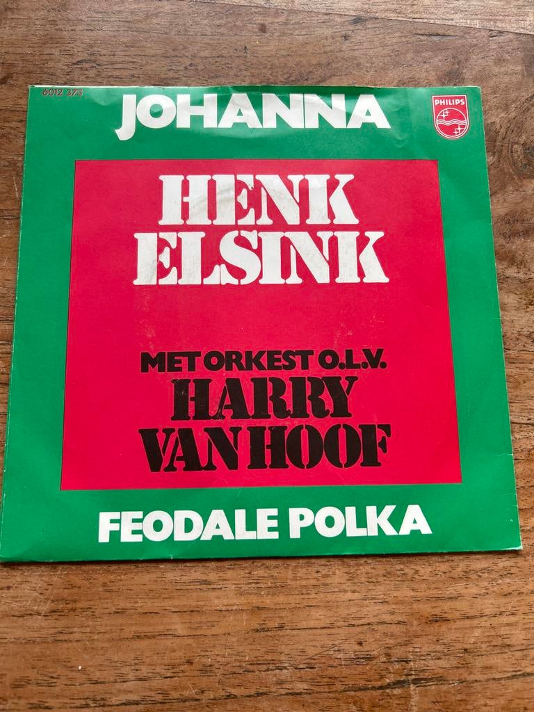 Henk Elsink - Johanna / Feodale Polka (Single), Cd's en Dvd's, Vinyl Singles, Gebruikt, 7 inch, Single, 1970 - 1979