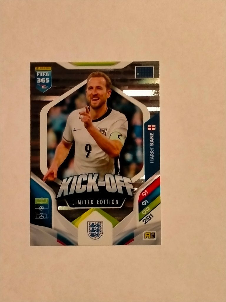 Harry Kane Kick-Off Fifa365 Fifa 365 Panini plaatje Limited, Ophalen of Verzenden, Gebruikt, Buitenlandse clubs, Poster, Plaatje of Sticker
