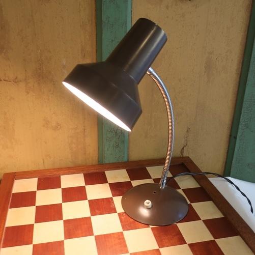 Tafel lamp metaal bureau buro vintage industrie origineel, Ophalen of Verzenden, Zo goed als nieuw, Metaal