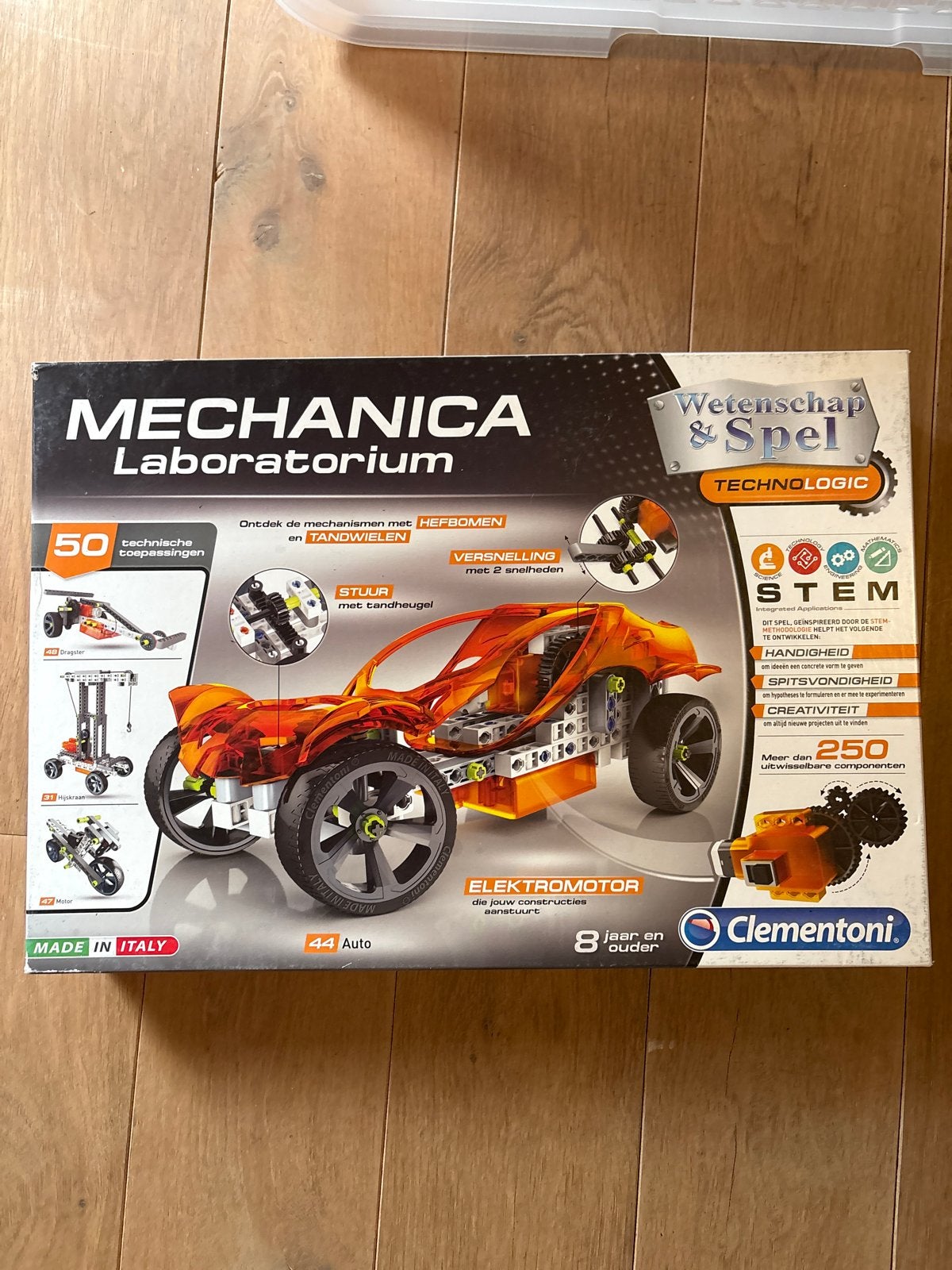 Clementoni Mechanica Laboratorium - Zo goed als nieuw, Ophalen of Verzenden, Zo goed als nieuw, Bouwen