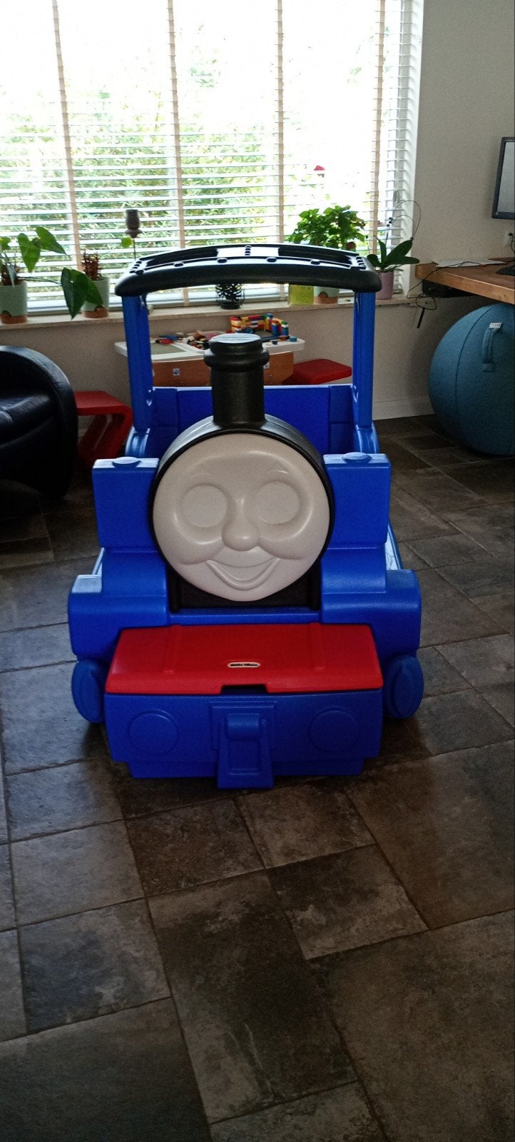 Thomas de Trein Peuterbed - Little Tikes, Ophalen, Gebruikt, 70 tot 85 cm, Matras