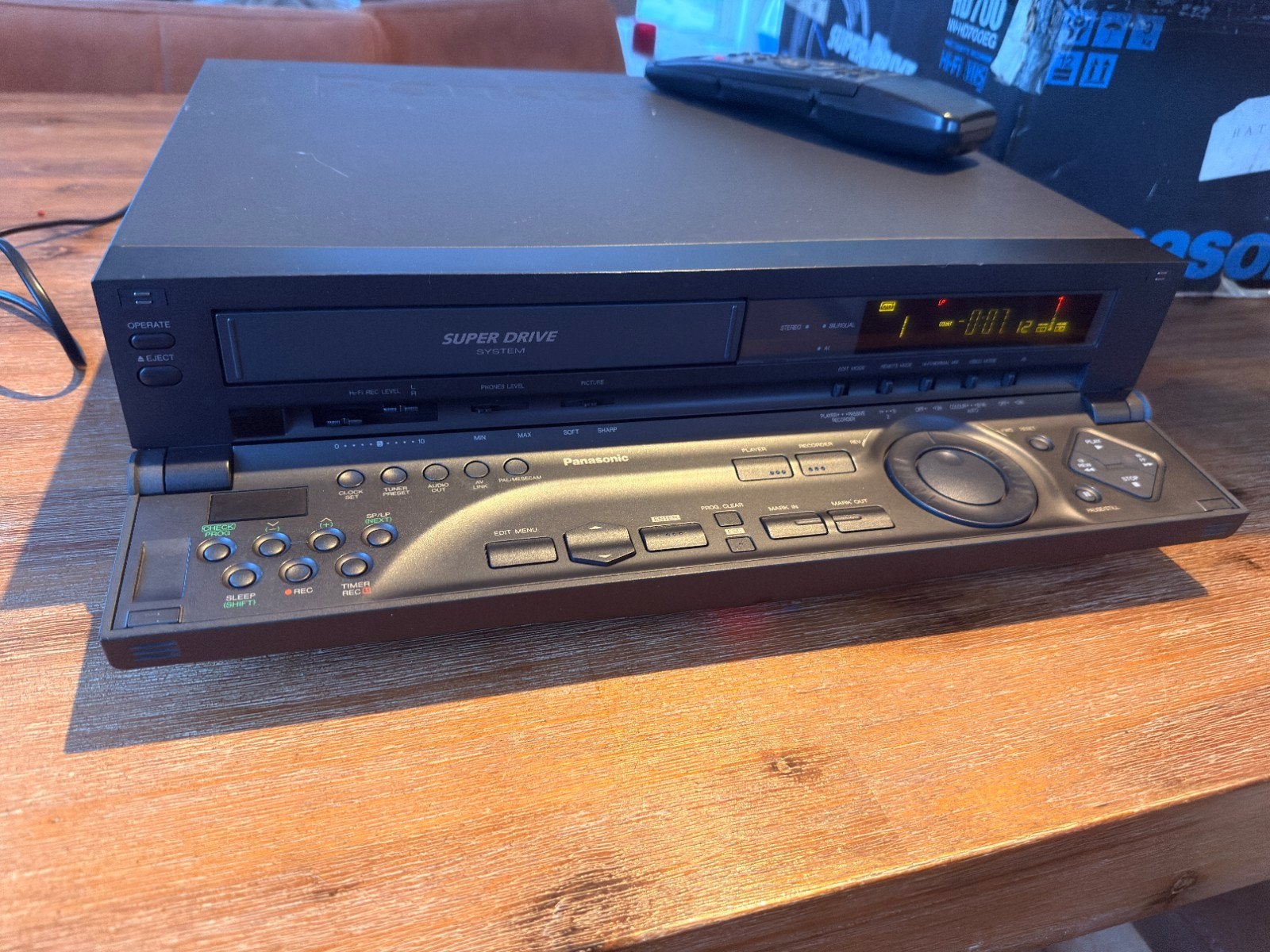 Panasonic NV-HD700EG VHS VCR met afstandsbediening, Ophalen, Gebruikt, VHS-speler of -recorder