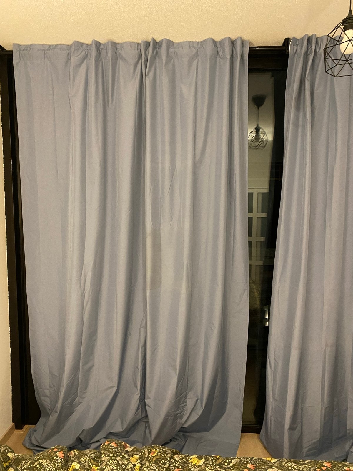 IKEA BENGTA verduisterende gordijnen - 210x300 cm, Verduisterend, Ophalen of Verzenden, Zo goed als nieuw, Gordijn