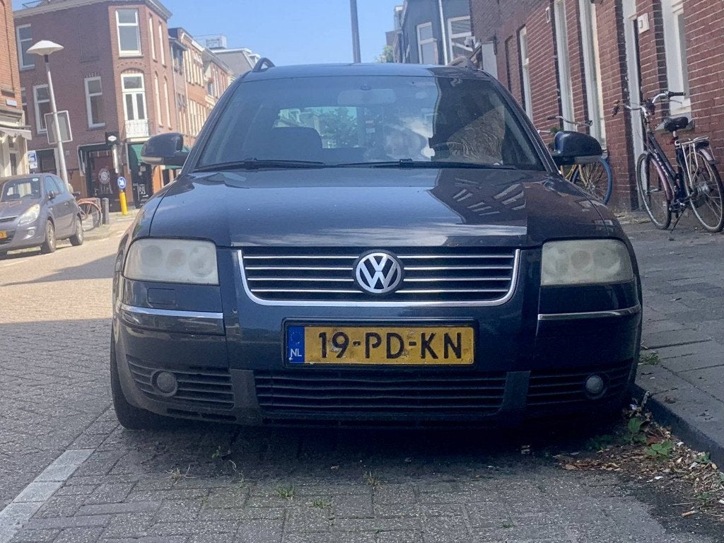 Volkswagen Passat 1.9 TDI Variant 96KW 2004 Blauw, Voorwielaandrijving, Stof, 4 cilinders, 1436 kg