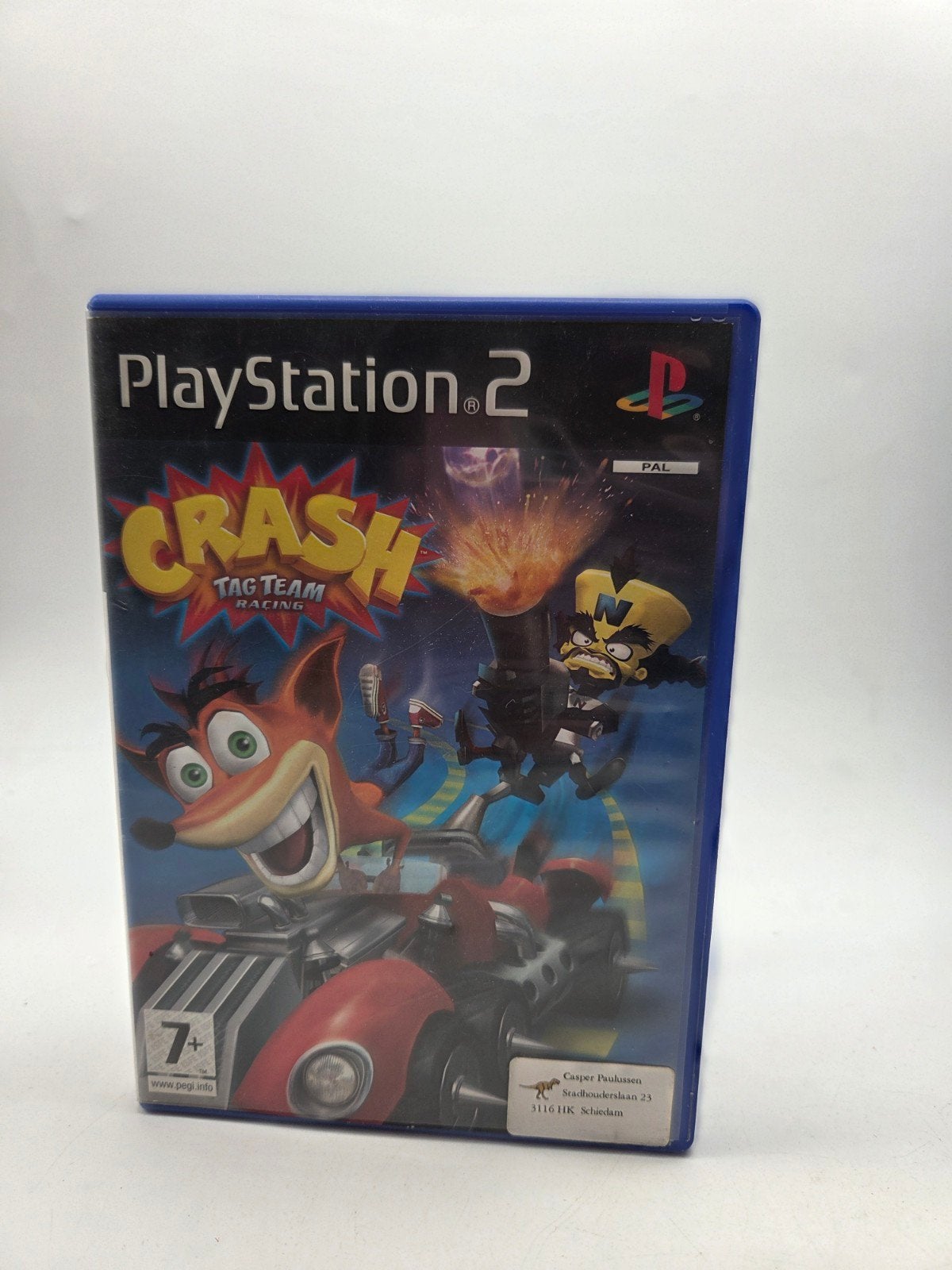 Crash Tag Team Racing - PlayStation 2 (PS2), Activision, Racen en Vliegen, Ophalen of Verzenden, Eén computer