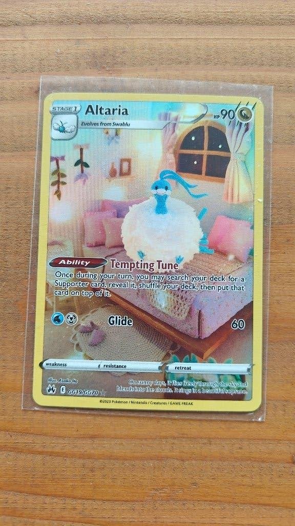 Altaria GG19/GG70 Crown Zenith Galarian Gallery, Hobby en Vrije tijd, Verzamelkaartspellen | Pokémon, Ophalen of Verzenden, Zo goed als nieuw