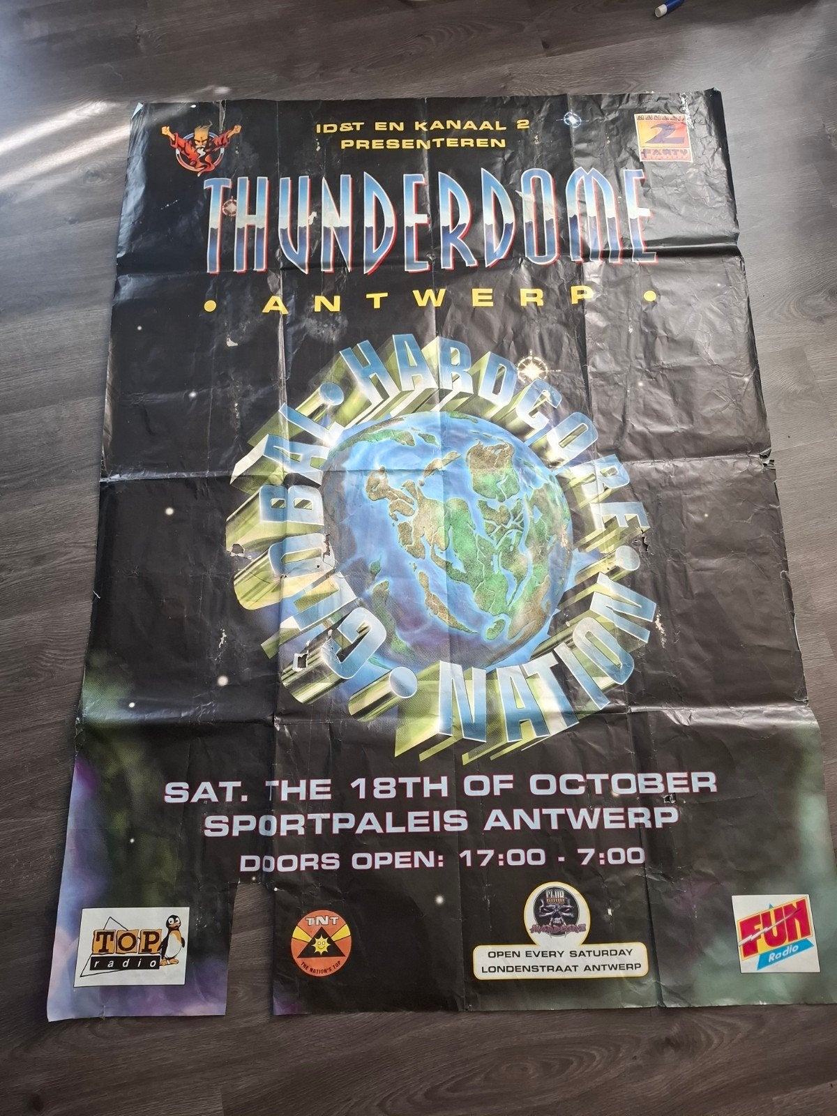 Thunderdome poster, Ophalen of Verzenden, A1 t/m A3
