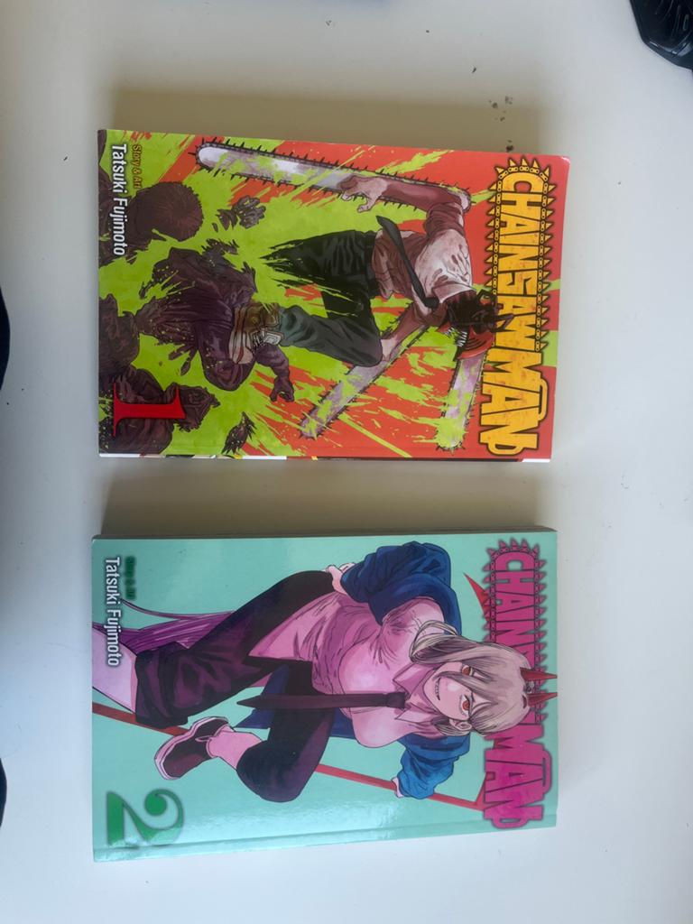 Chainsaw Man Manga Deel 1 & 2 - Zo goed als nieuw, Boeken, Stripboeken, Zo goed als nieuw, Meerdere stripboeken, Ophalen