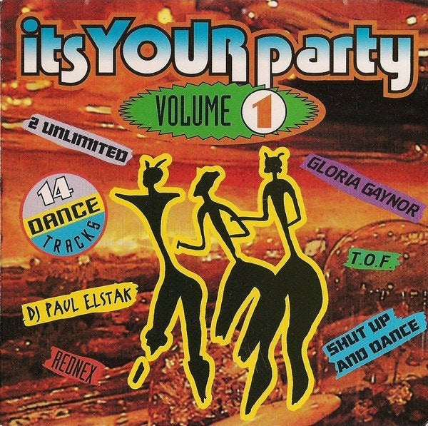 IT'S YOUR PARTY VOLUME 1 (CD), Inclusief boekje, Ophalen of Verzenden, Zo goed als nieuw, Verzamelalbum