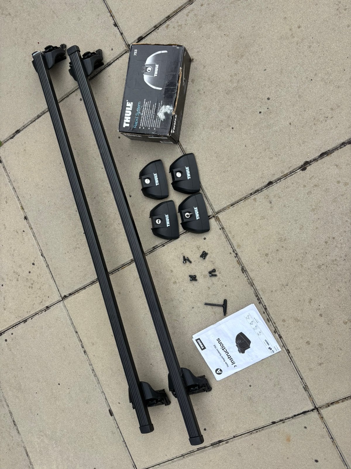 Thule dakdragers, Ophalen, Gebruikt