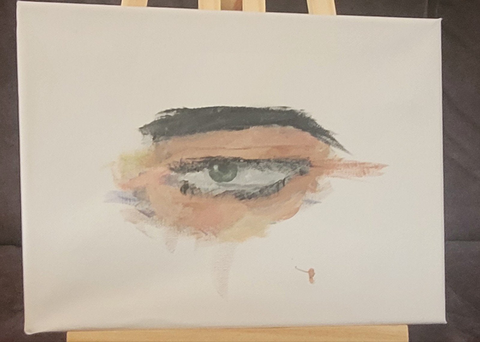 Schilderij "Heb er een oogje voor" door N.Samuels v.d.Berg, Antiek en Kunst, Kunst | Schilderijen | Klassiek, Doek, Portret of Personen