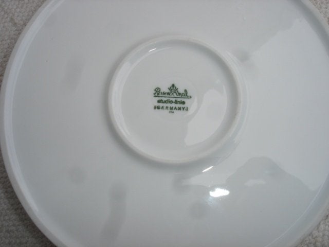 Vintage Hans Theo Baumann Gold schaal Rosenthal Studio Line, Ophalen of Verzenden