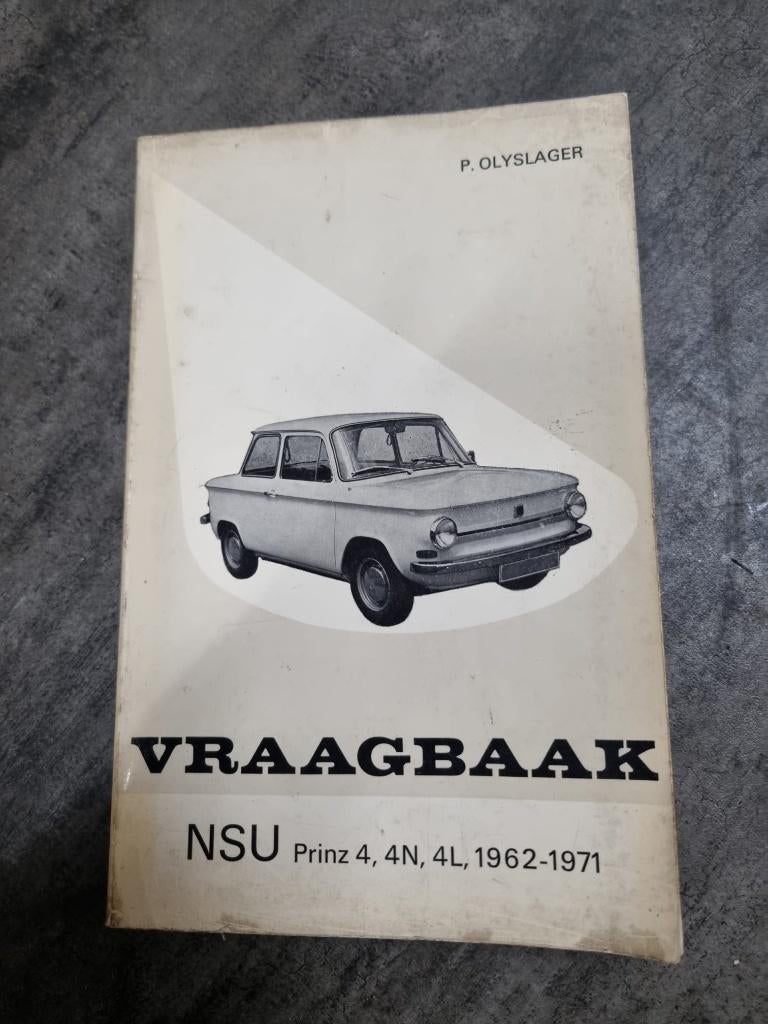 Vraagbaak NSU Pinz 4, 4N, 4L, Ophalen of Verzenden