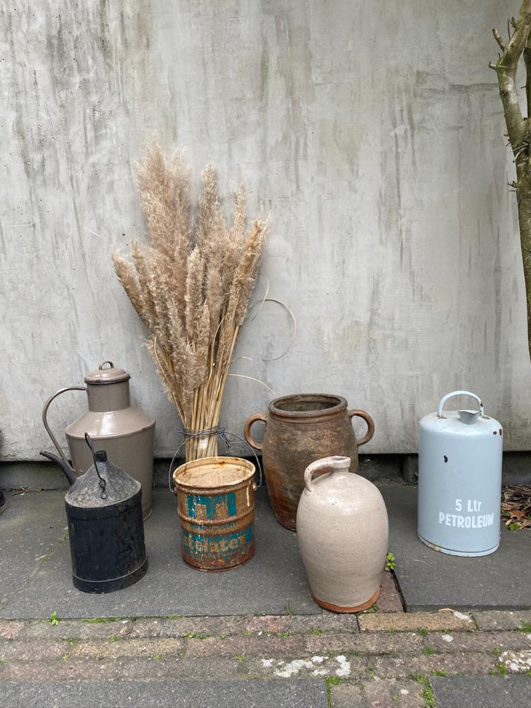 // VAN ALLES OPHALEN €20,-! VINTAGE KRUIKEN POT KAN RETRO //, Ophalen