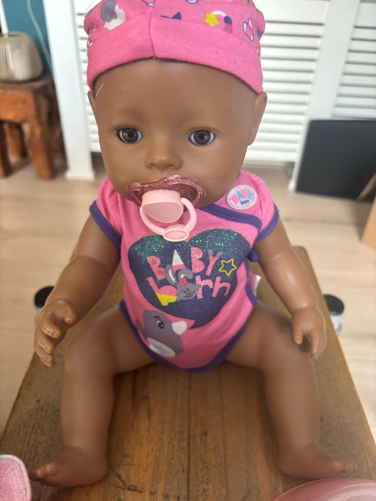 Baby Born pop met accessoires en kleding, Ophalen of Verzenden, Gebruikt, Babypop