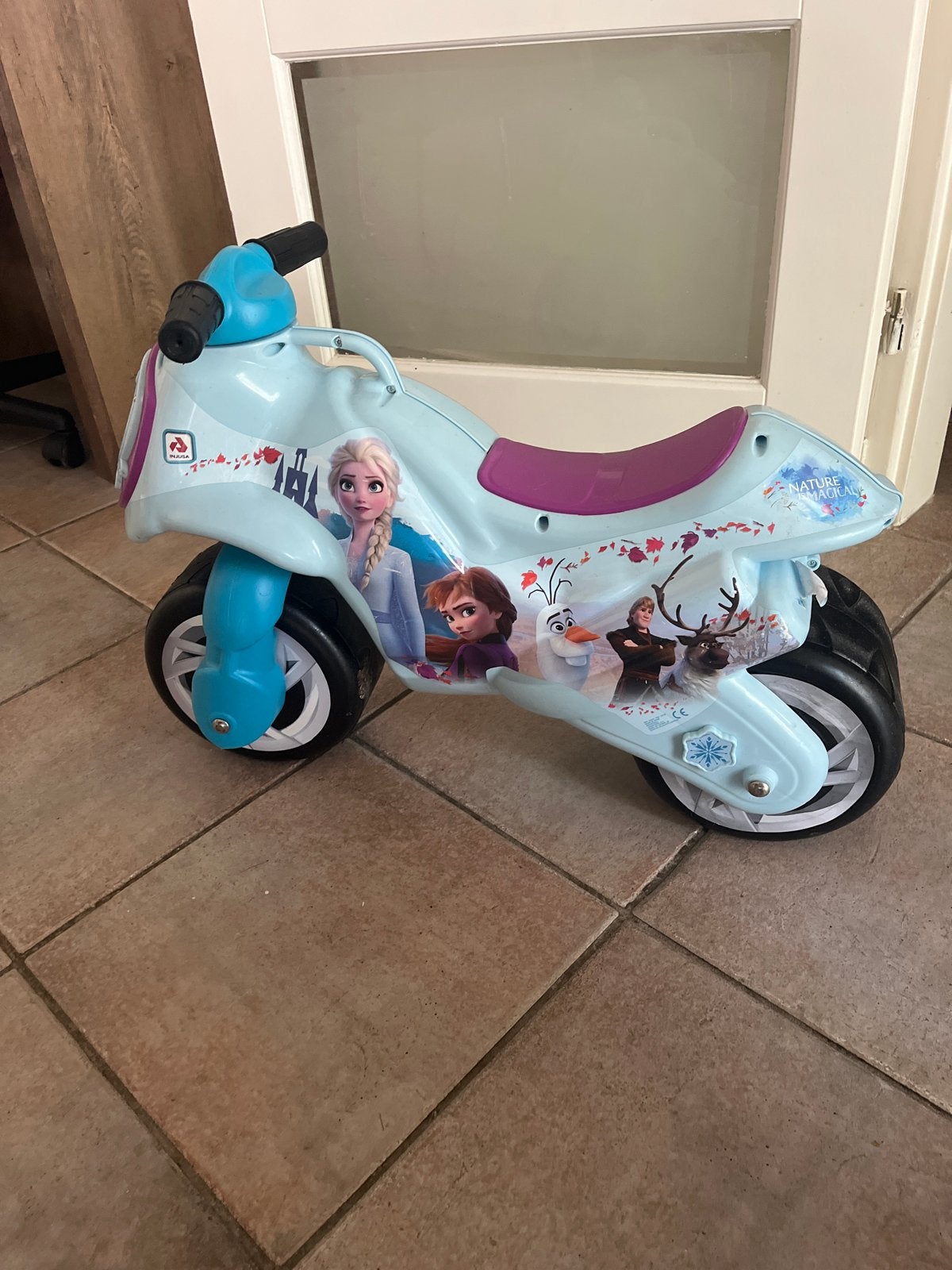 Frozen loopmotor voor kinderen, Ophalen, Gebruikt, Loopfiets