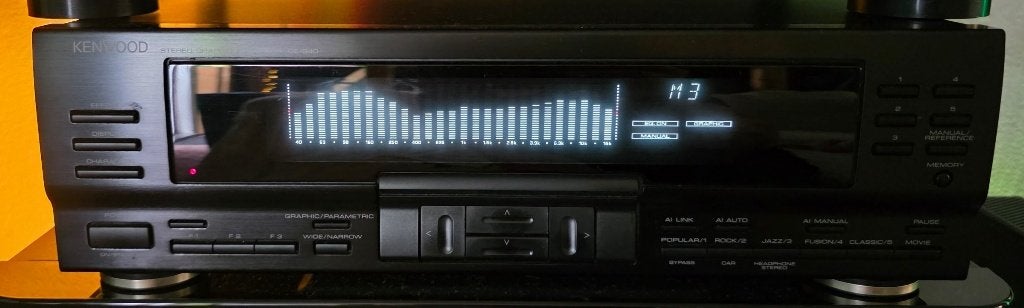 Kenwood GE-940 Graphic Equalizer, Overige merken, Ophalen of Verzenden, Zo goed als nieuw, 120 watt of meer