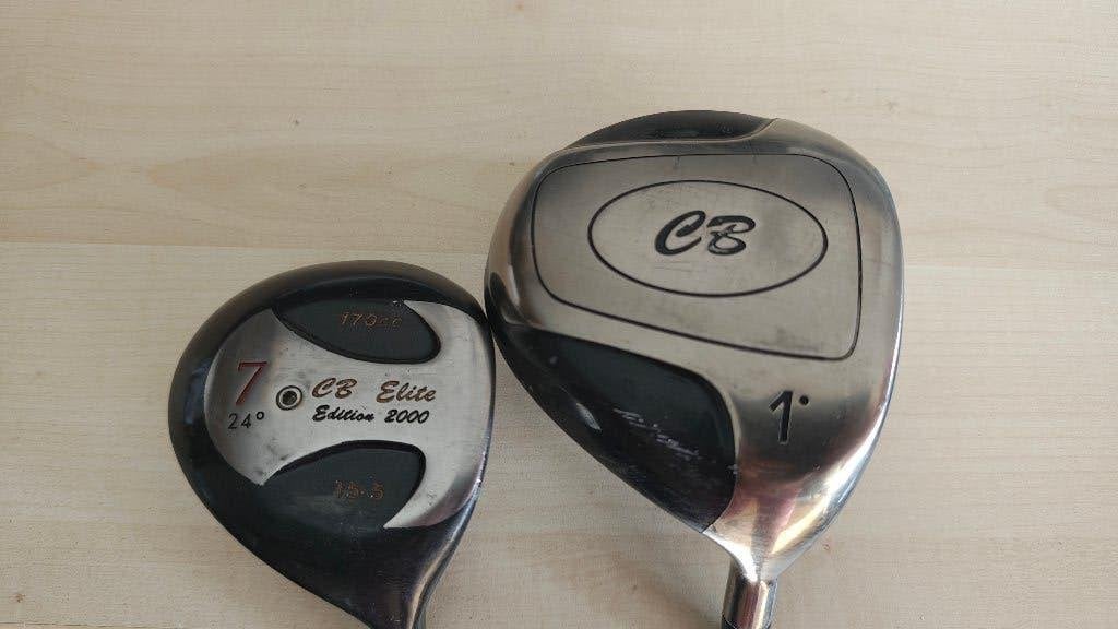 Driver en houten 7, CB, rechts, Sport en Fitness, Golf, Ophalen, Gebruikt, Club, Overige merken