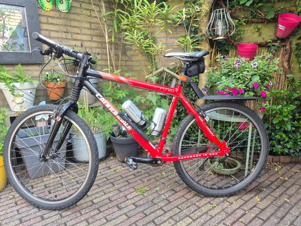 Cannondale Furio ,rood, Fietsen en Brommers, Fietsen | Mountainbikes en ATB, Gebruikt, 53 tot 57 cm, Ophalen, Overige merken