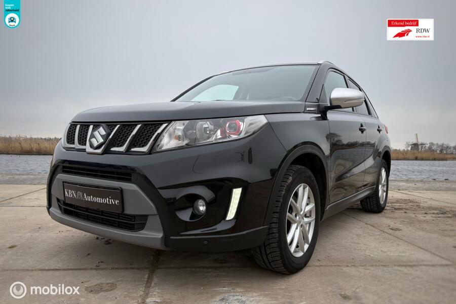 Suzuki Vitara 1.4 S AllGrip 4x4 Automaat | Dealer onderh., Auto's, Suzuki, Automaat, Gebruikt, Zwart, 4 cilinders