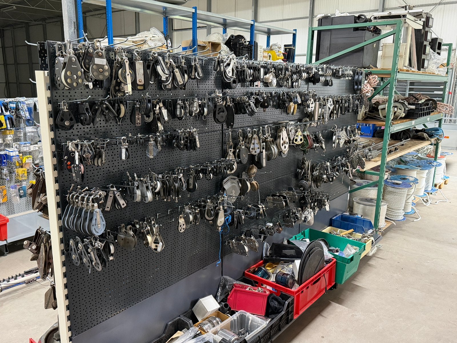 Gebruikte bootaccessoires en dekbeslag, lieren, blokken, Ophalen of Verzenden, Gebruikt, Lijn of Blok