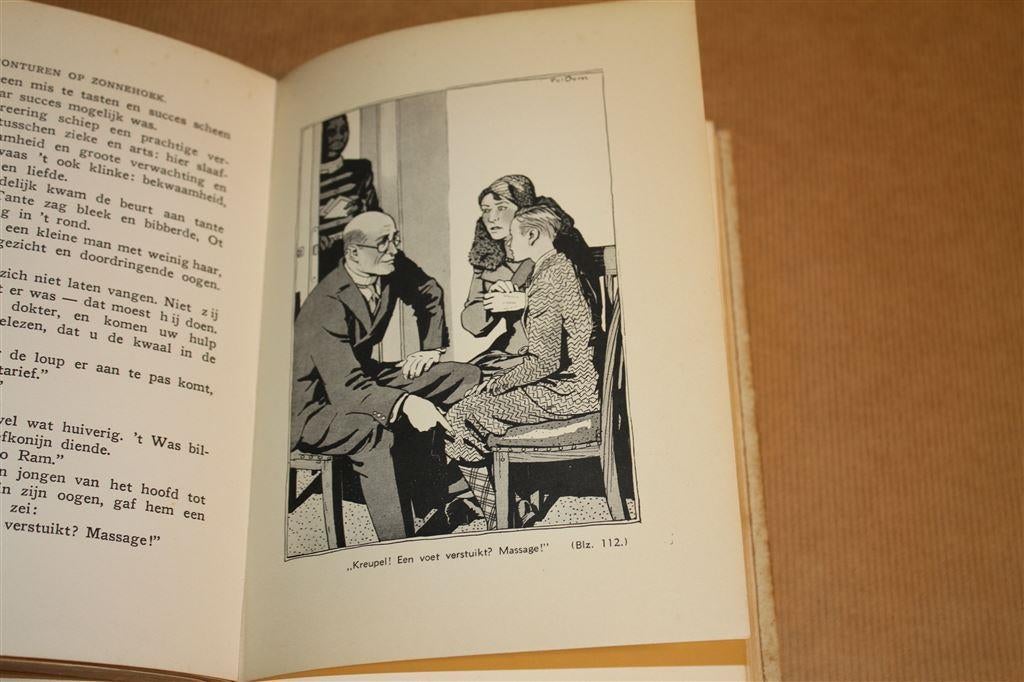 Avonturen op Zonnehoek. Bieger. Kluitman 1932., Ophalen of Verzenden, Gelezen