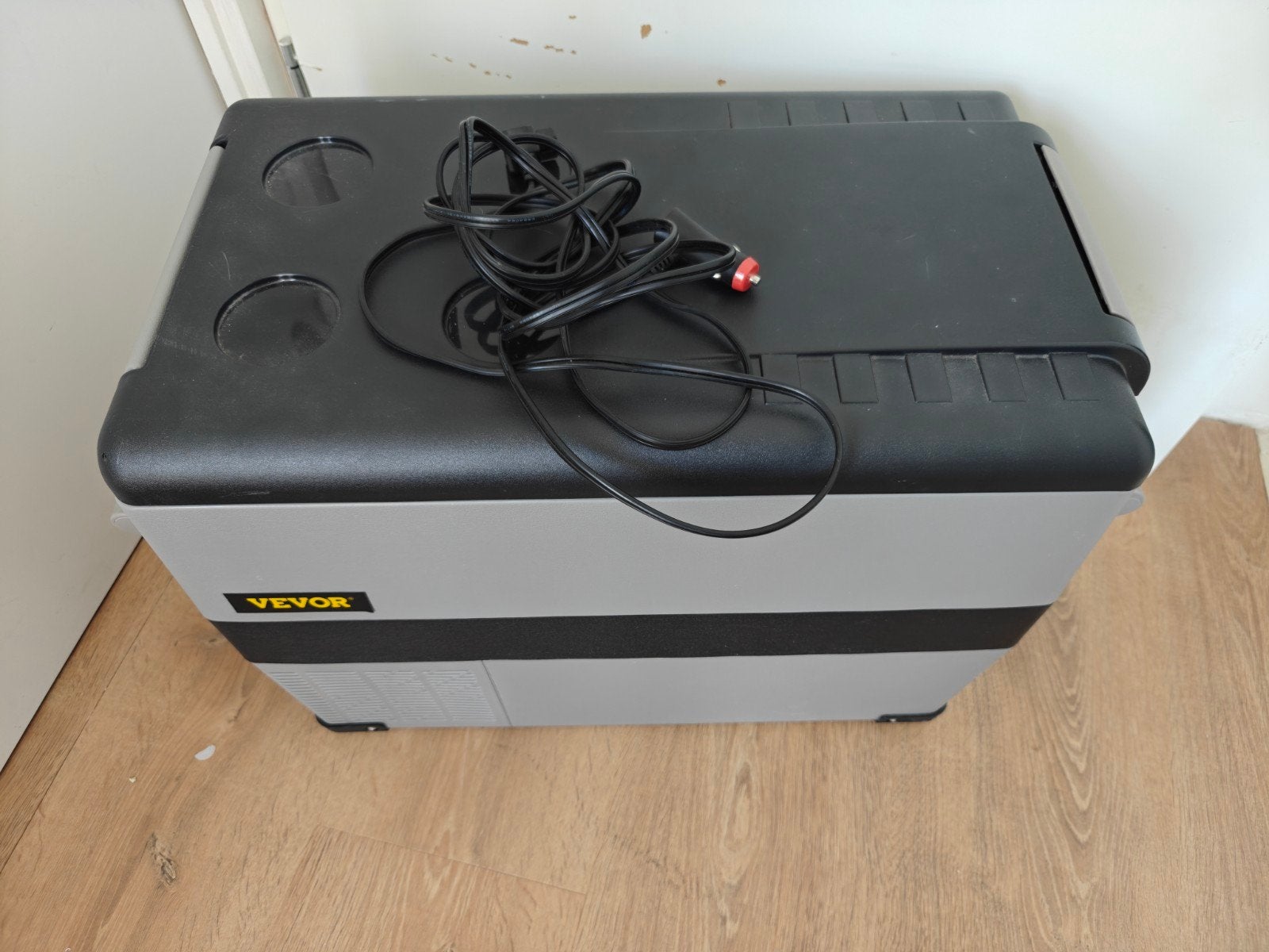 Defecte Vevor CF45 koelbox - ventilator draait, koelt niet, Caravans en Kamperen, Ophalen, Gebruikt, Koelbox, Compressor