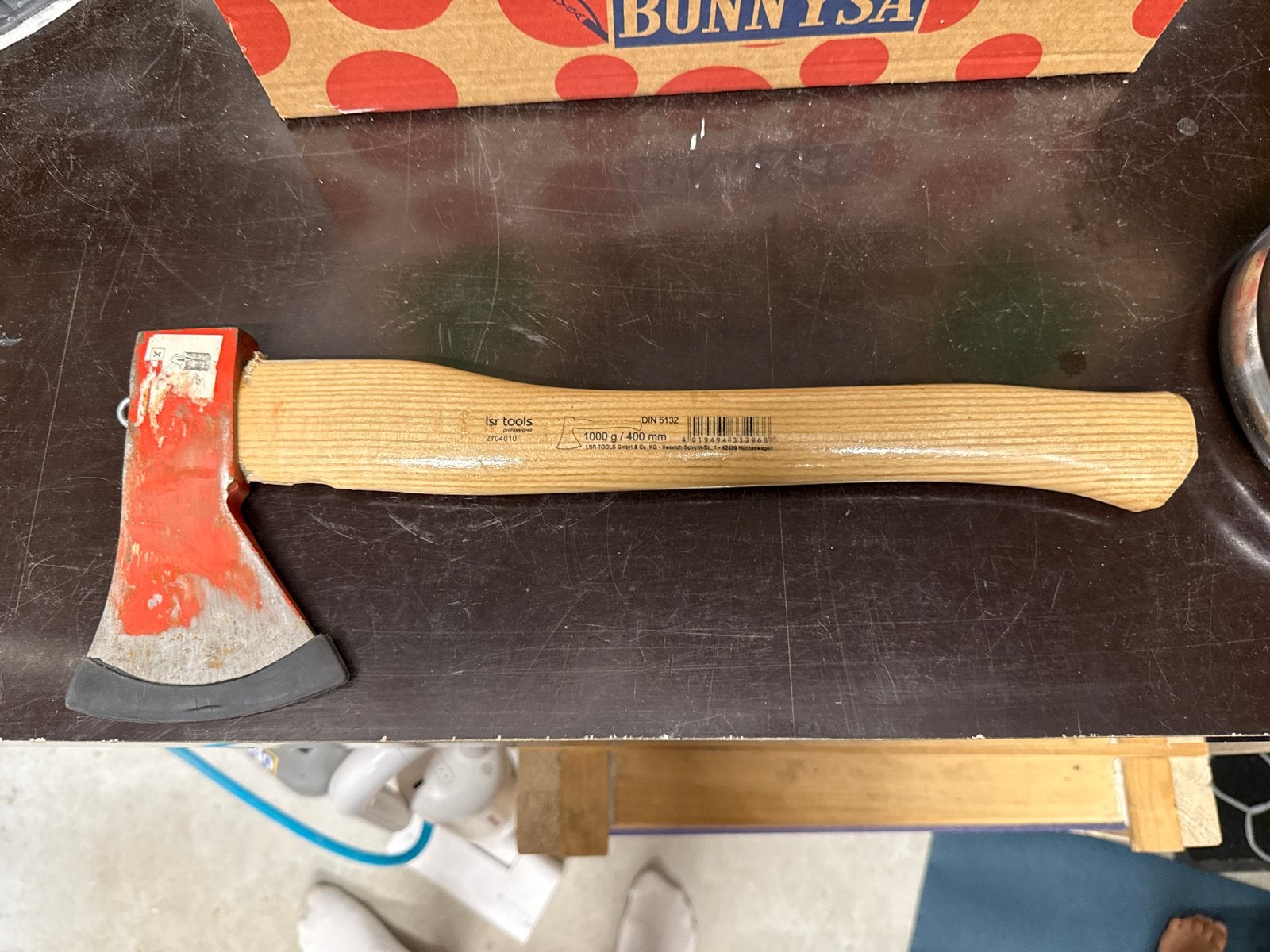 Gebruikte handbijl - 400mm, Ophalen of Verzenden, Gebruikt, Overige typen, Overige merken
