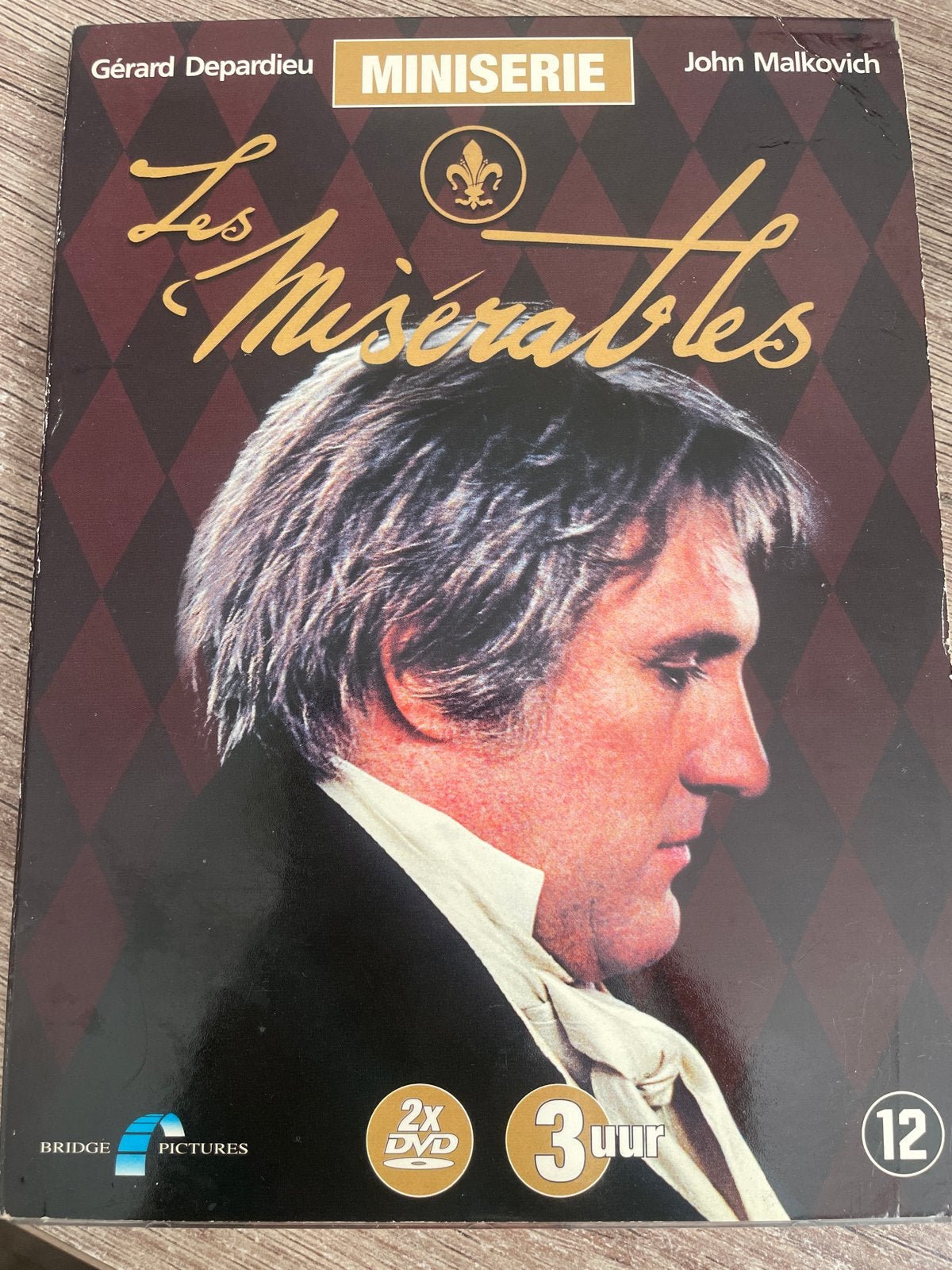 Les Misérables Miniserie DVD - Gérard Depardieu, Cd's en Dvd's, Engels, Historisch of Kostuumdrama, Nederlands, Ophalen of Verzenden