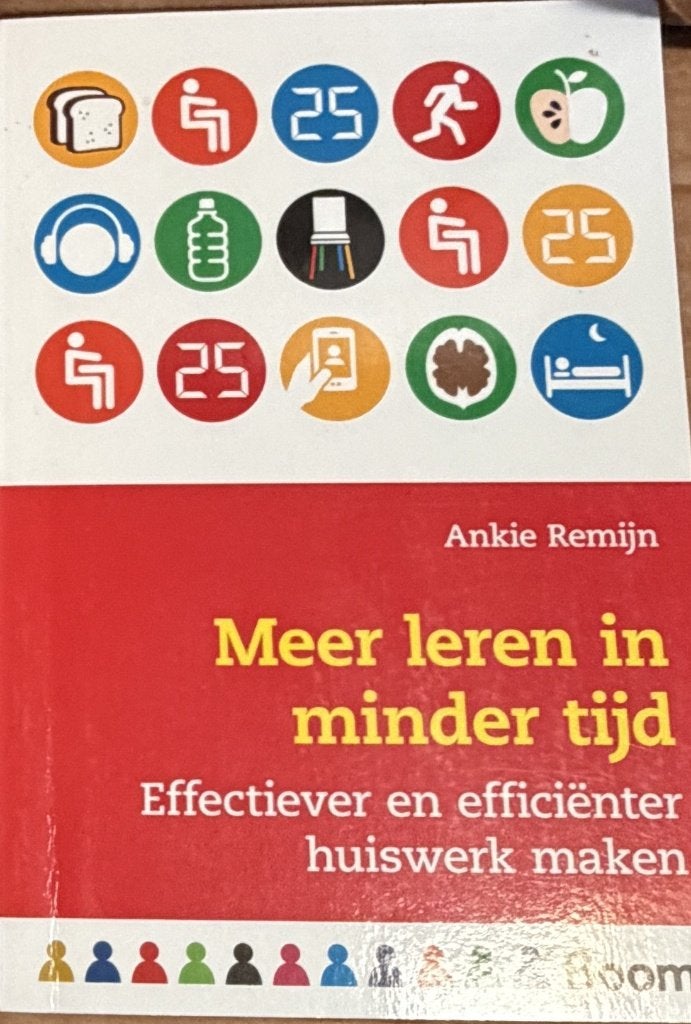 Ankie Remijn Meer leren in minder tijd, Verzenden, Zo goed als nieuw, Overige onderwerpen, Achtergrond en Informatie