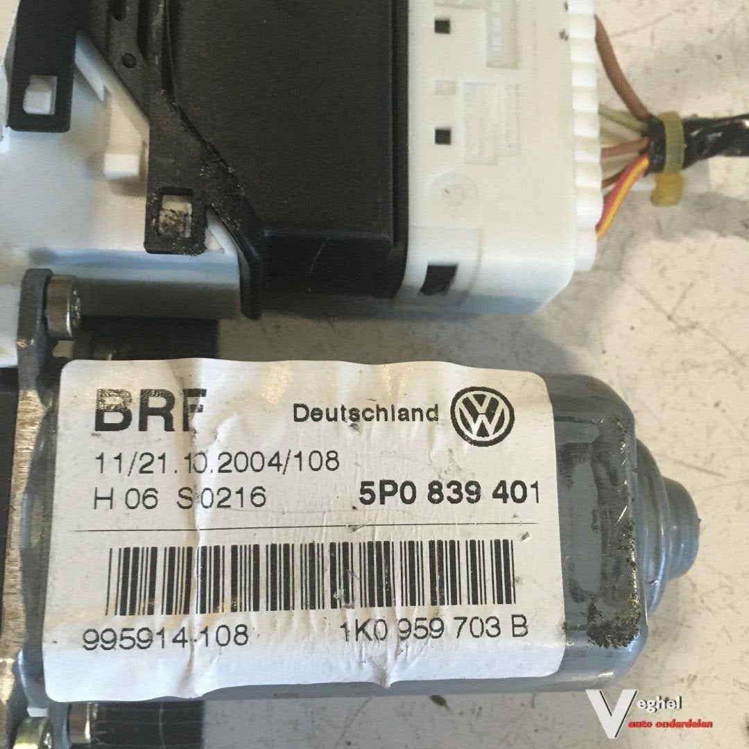 Seat Altea 2005 Raammotor Linksachter, Gebruikt, -, -, Ophalen of Verzenden