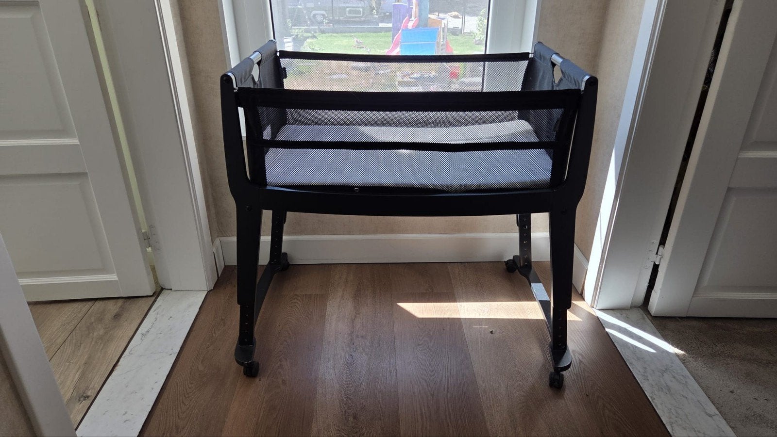 co sleeper, Ophalen, Zo goed als nieuw, Hout