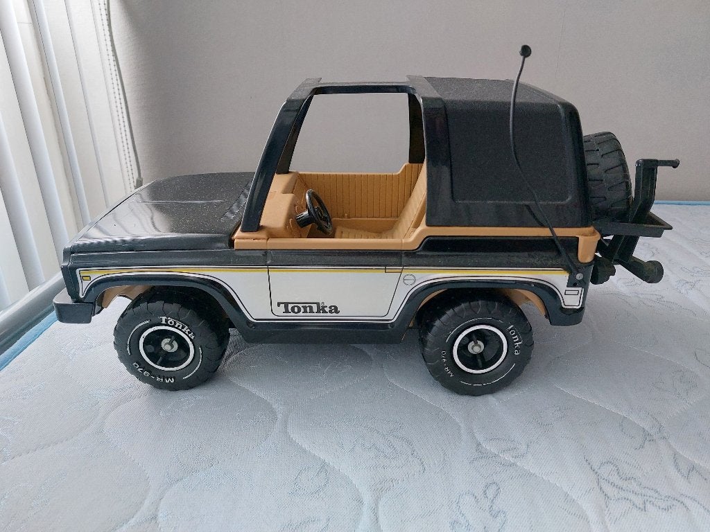 Tonka auto, Ophalen, Gebruikt