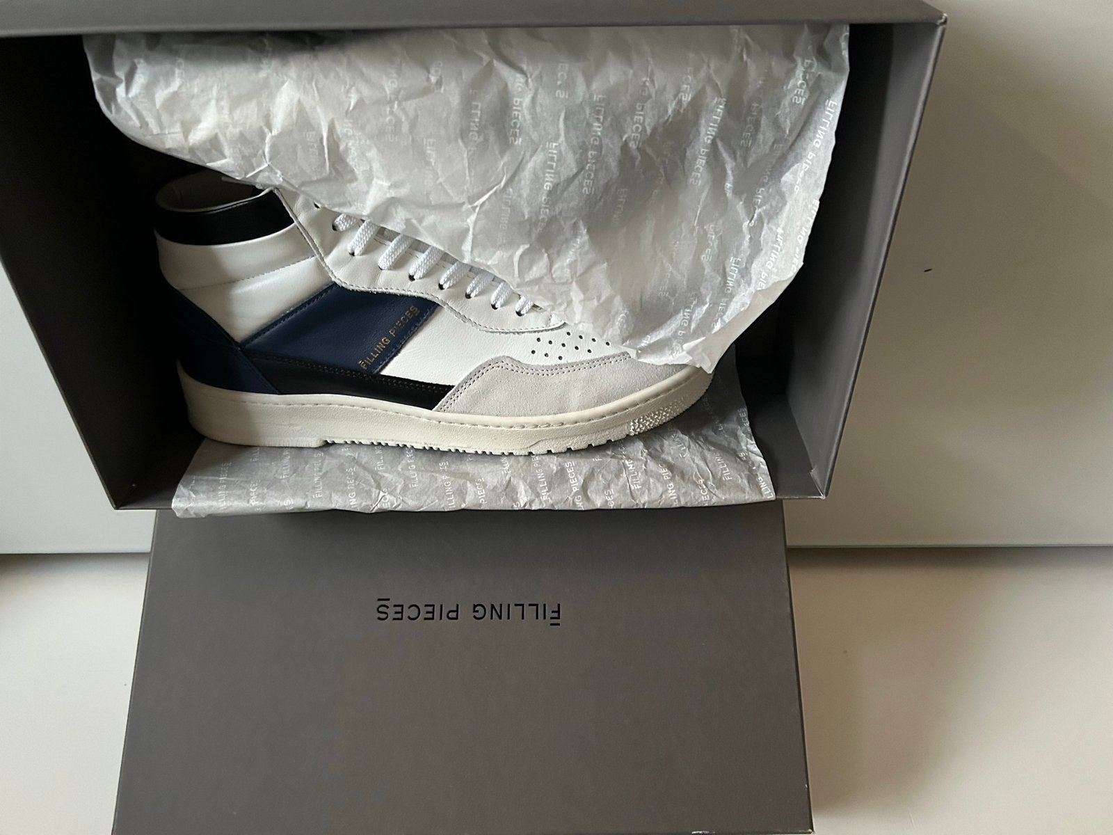 Nieuwe Filling Pieces Mid Ace Dark Blue maat 41, Ophalen of Verzenden, Nieuw, Blauw, Sneakers of Gympen