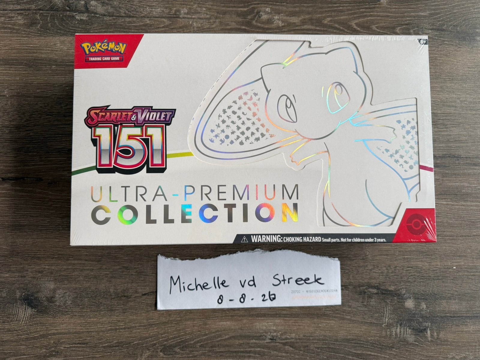 Pokemon 151 Ultra Premium Collection, Ophalen, Zo goed als nieuw