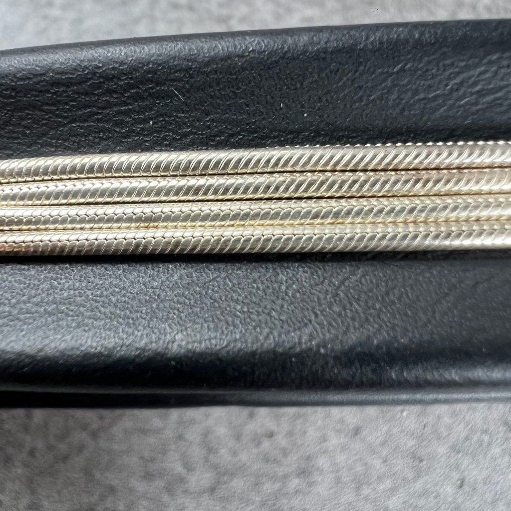 Zilveren Armband | Pandora 3x Slangenschakel | 18cm | 414744, Sieraden, Tassen en Uiterlijk, Ophalen of Verzenden, Gebruikt, Zilver