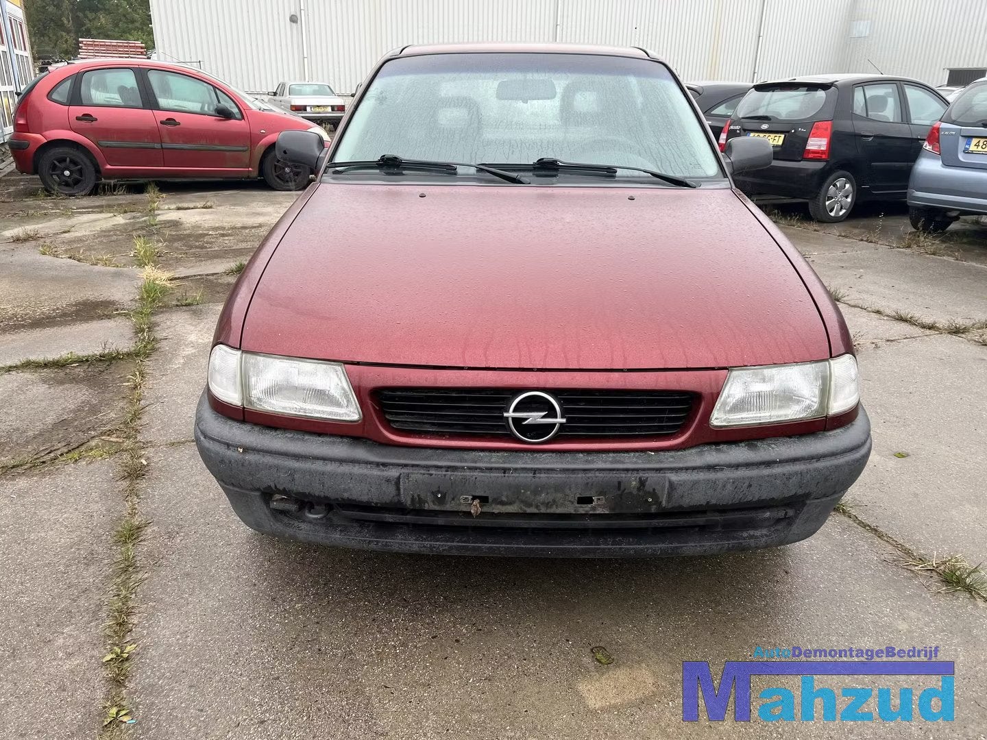 1994 OPEL ASTRA F Hatchback 1.6i Bruin z549 X16SZ onderdelen, Gebruikt, Opel Automobile GmbH, Ophalen of Verzenden, Kontakt@opel-infoservice.de