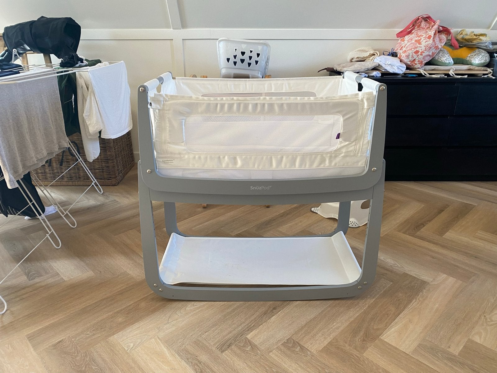 SnüzPod4 Co-Sleeper Wieg - Zo goed als nieuw, Ophalen of Verzenden, Zo goed als nieuw, Wieg