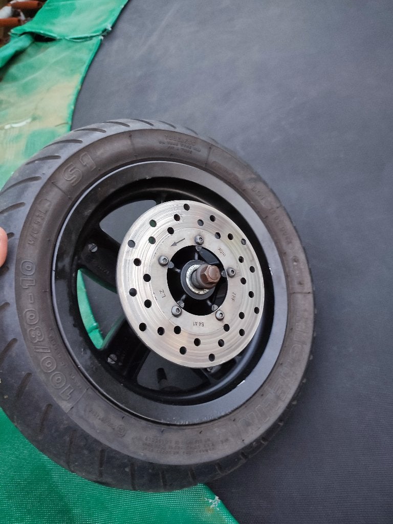 Piaggio Zip voorvelg zwart, Ophalen of Verzenden, Gebruikt, Overige typen, Piaggio