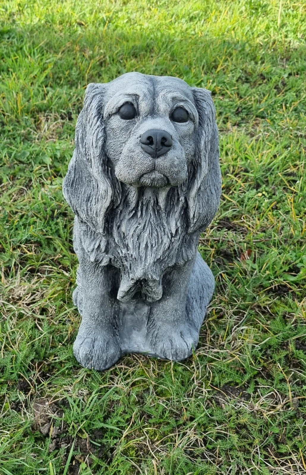 Prachtige King Charles Tuinbeeld, Ophalen, Nieuw, Steen, Dierenbeeld