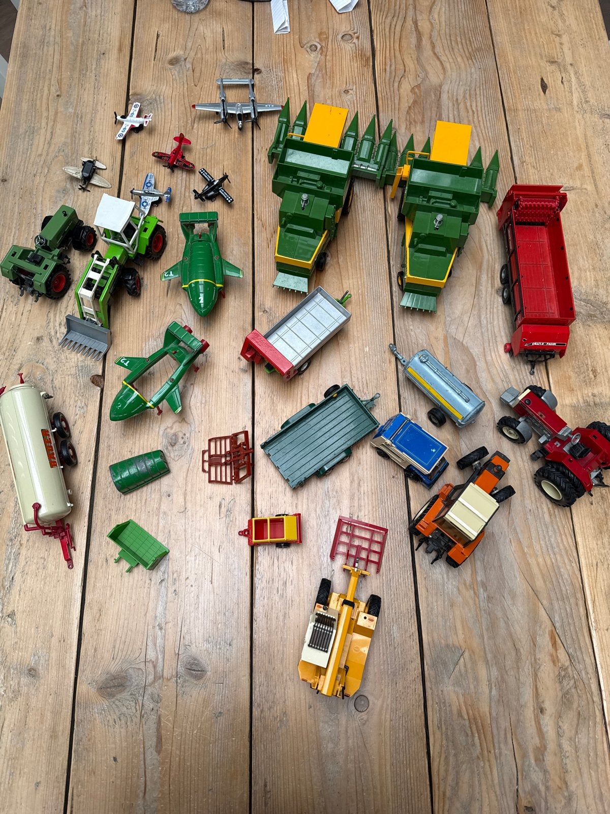 Grote verzameling oud speelgoed: britains Matchbox enz, Ophalen of Verzenden, Gebruikt
