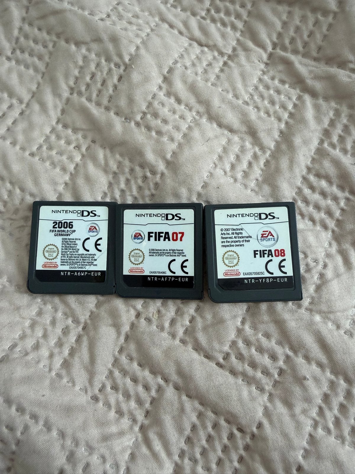 FIFA DS Games: 2006, 2007, 2008 - Voetbalplezier!, Gebruikt, 1 speler, Ophalen of Verzenden, Vanaf 3 jaar