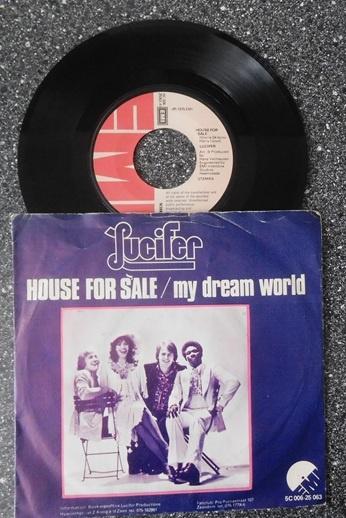 Lucifer - house for sale (vanaf € 1,75), Ophalen of Verzenden, Zo goed als nieuw, 7 inch, Pop