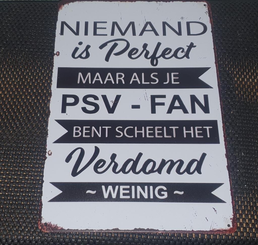 Wandbord psv, Ophalen of Verzenden, Nieuw, PSV, Overige typen