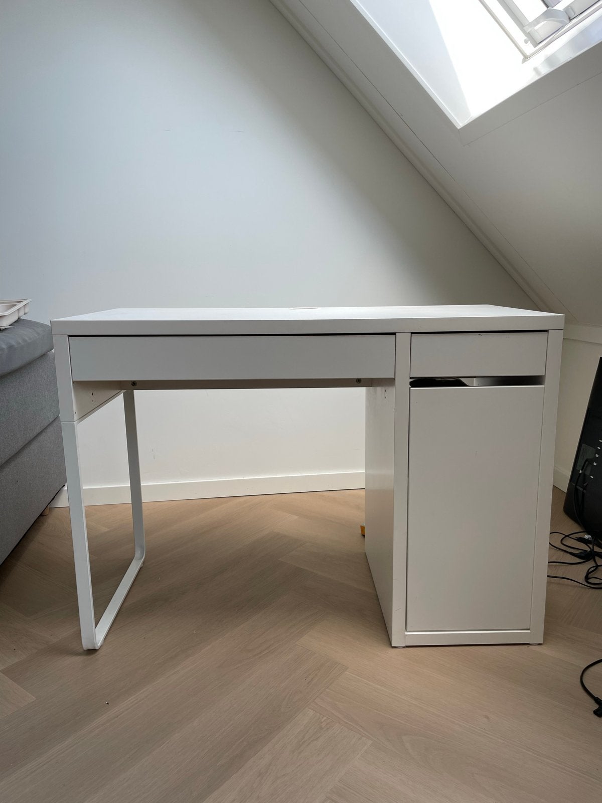 Ikea Micke Bureau - Compact en Praktisch, Ophalen, 105 cm, Gebruikt, 50 cm